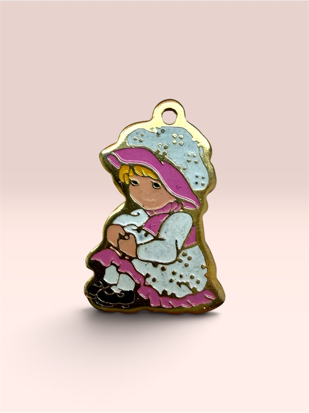 1980s Holly Hobbie Emanuel Pendant
